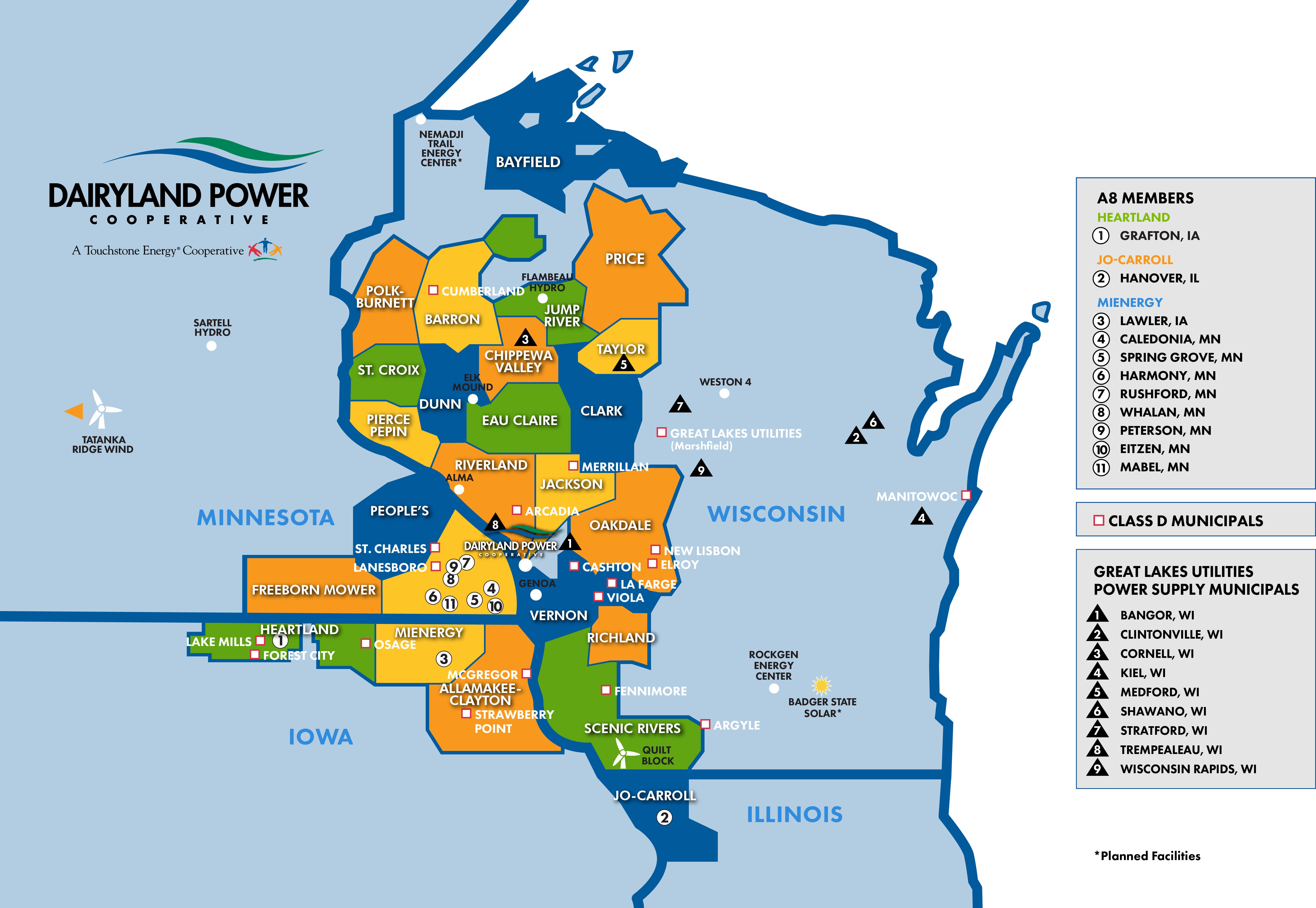 About Us Dairyland Power Cooperative